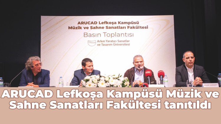 ARUCAD Lefkoşa Kampüsü Müzik ve Sahne Sanatları Fakültesi tanıtıldı