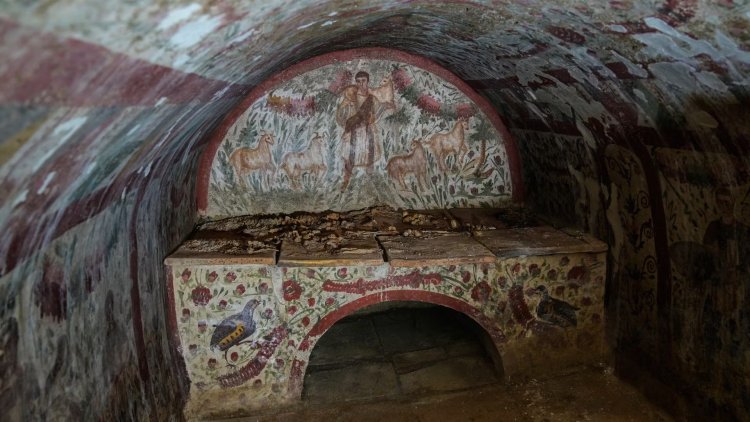 İznik’te keşfedilen erken Hristiyanlık dönemine ait fresk tarihi önem taşıyor