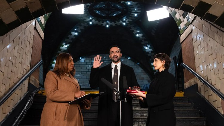 Filistin savunucusu Mamdani, ABD’nin en büyük Yahudi nüfusuna sahip kentini yönetmek için yemin etti