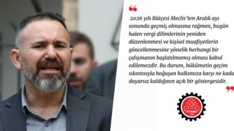 KTAMS ve KİEF Başkanı Bengihan: Az kazanan az, çok kazanan daha fazla vergi ödesin