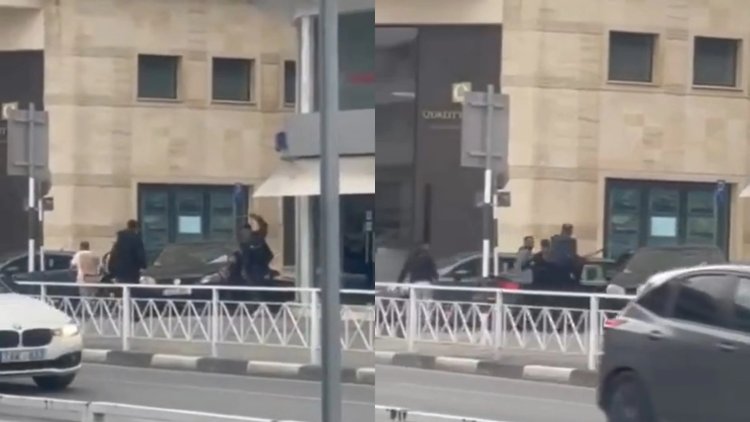Larnaka’nın merkezindeki vahşi kavgada yaralılar var