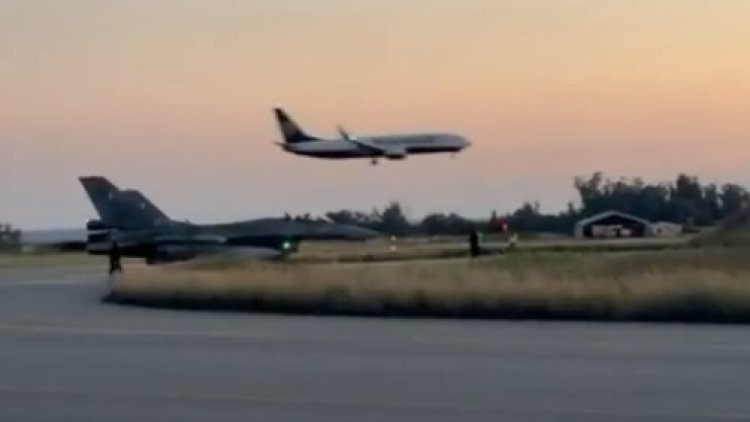 2 denmişti tam 4 Yunan F-16'sı Güney Kıbrıs’a ulaştı; Erhürman Fidan’la görüştü