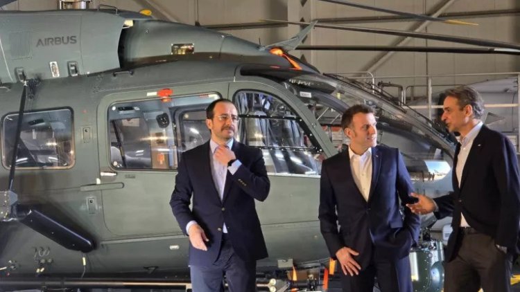 Macron: ‘Kıbrıs'a saldırıldığında, Avrupa'ya saldırılmış olur’