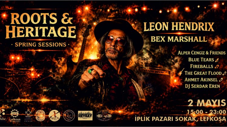 Jimi Hendrix’in kardeşi Leon Hendrix KKTC’de ilk kez sahne alacak