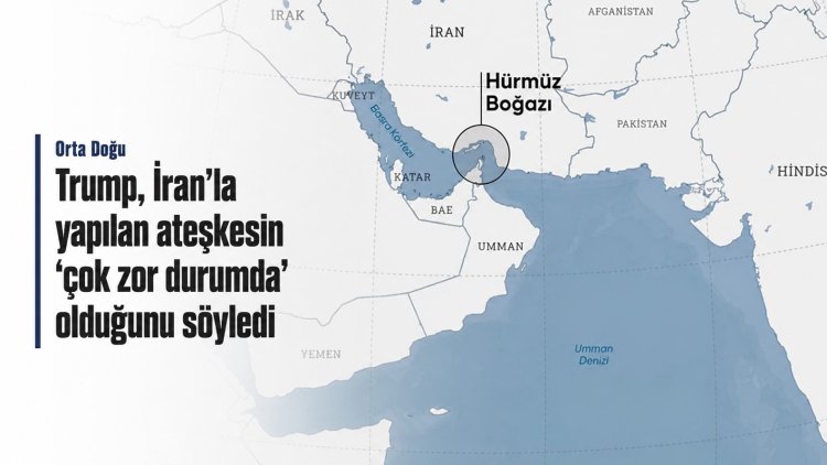 Trump, İran'la yapılan ateşkesin 'çok zor durumda' olduğunu söyledi