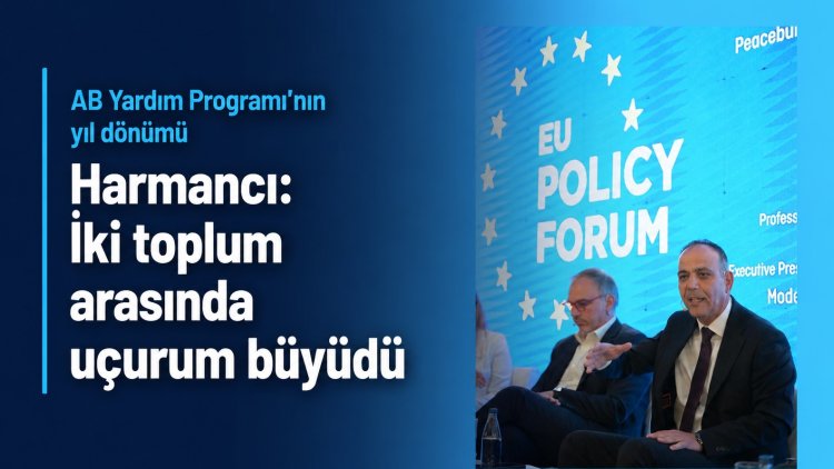 LTB Başkanı Harmancı: 'İki toplum arasındaki uçurum her anlamda büyüdü'