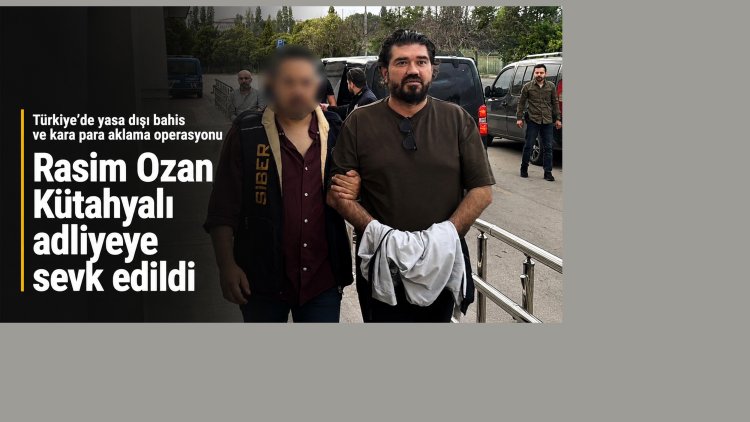 Türkiye: Rasim Ozan Kütahyalı adliyeye sevk edildi 