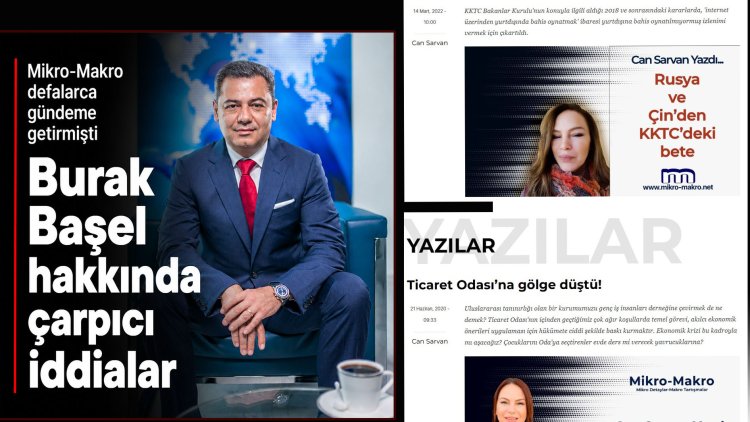 Mikro-Makro’nun gündeme getirdiği Burak Başel hakkında çarpıcı iddialar