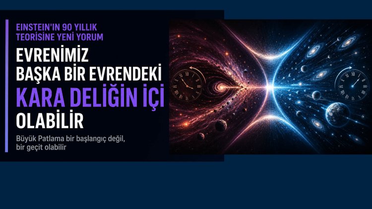 Bilimsel araştırma: Evrenimiz başka bir evrendeki kara deliğin içi olabilir