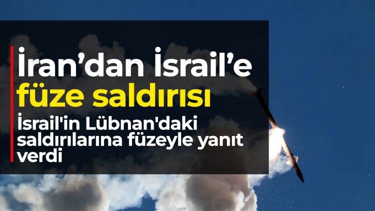 İran, nisan ayından bu yana ilk kez İsrail'e füze saldırısı düzenledi