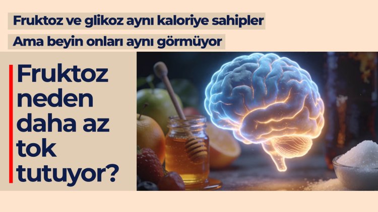 Aynı kaloriye sahipler ama beyin onları aynı görmüyor: Fruktoz neden daha az tok tutuyor?
