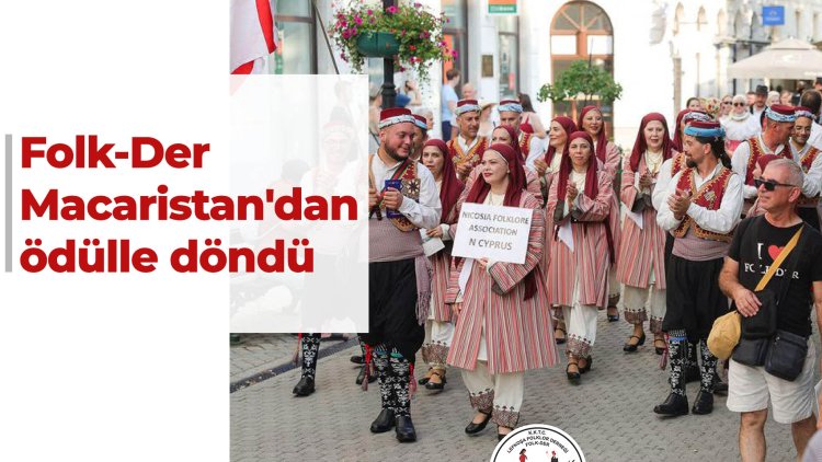 Folk-Der Macaristan'dan ödülle döndü