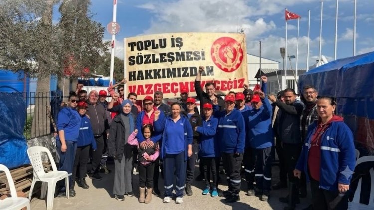 YKP: ‘EKTAM ve SAREX işçilerinin haklı direnişinin yanındayız’