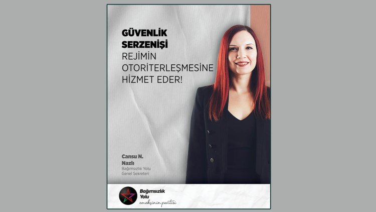 Cansu Nazlı’dan 'rejimin otoriterleşmesine hizmet ediyor' eleştirisi