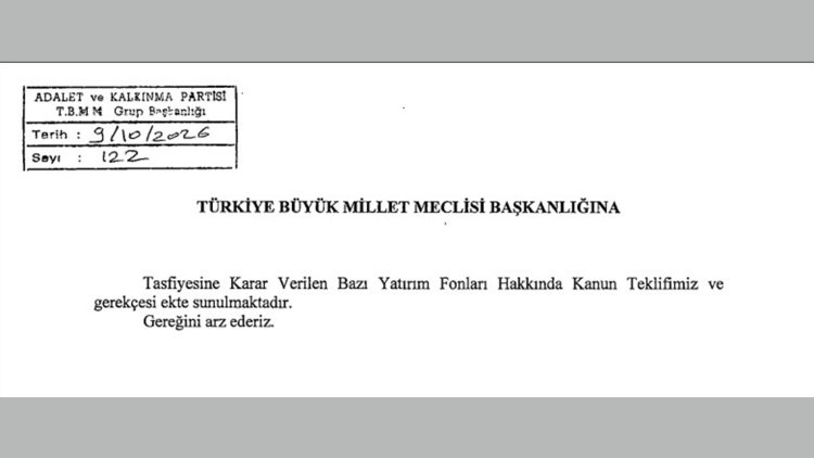 Fon soruşturmasında TBMM’de kanun teklifi: Bağlantılı kişi ve şirketlerin malvarlığına gidilecek