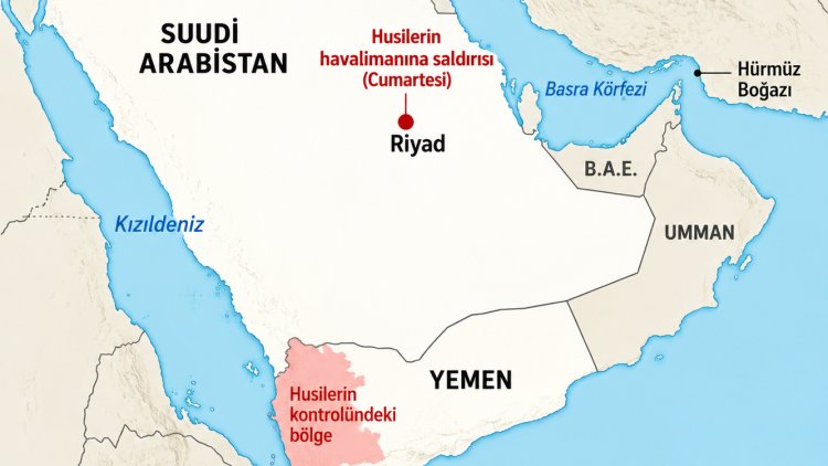 Husiler Riyad Havalimanı’nı vurdu: En az 12 ölü, 300’den fazla yaralı