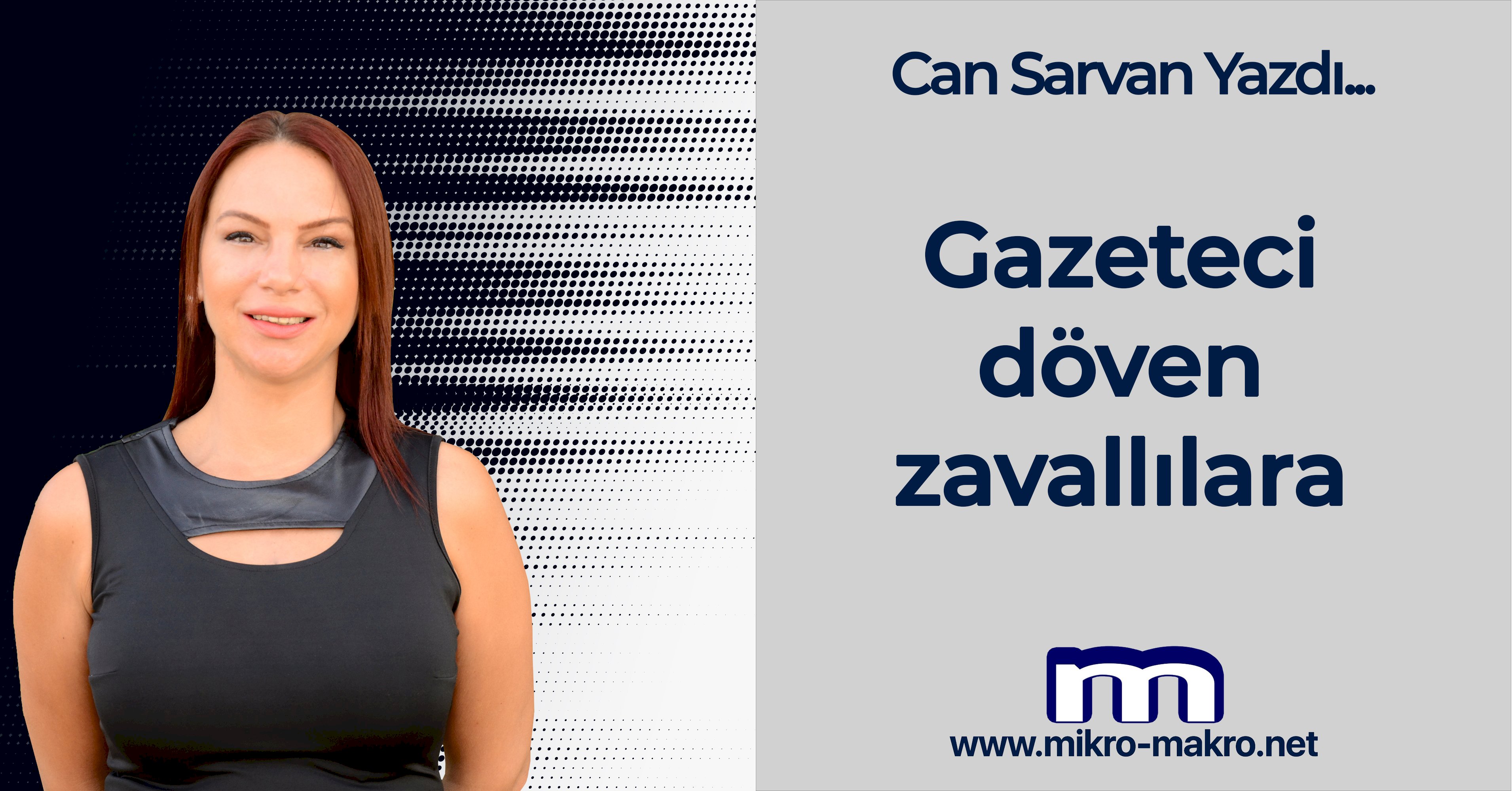 Gazeteci döven zavallılara
