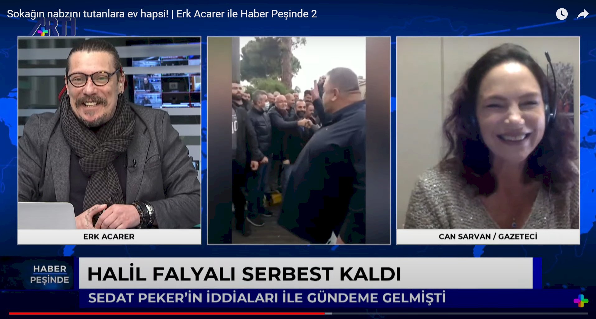 Gazeteci Erk Acarer’in Halil Falyalı davasına ilişkin sorularını Can Sarvan yanıtladı