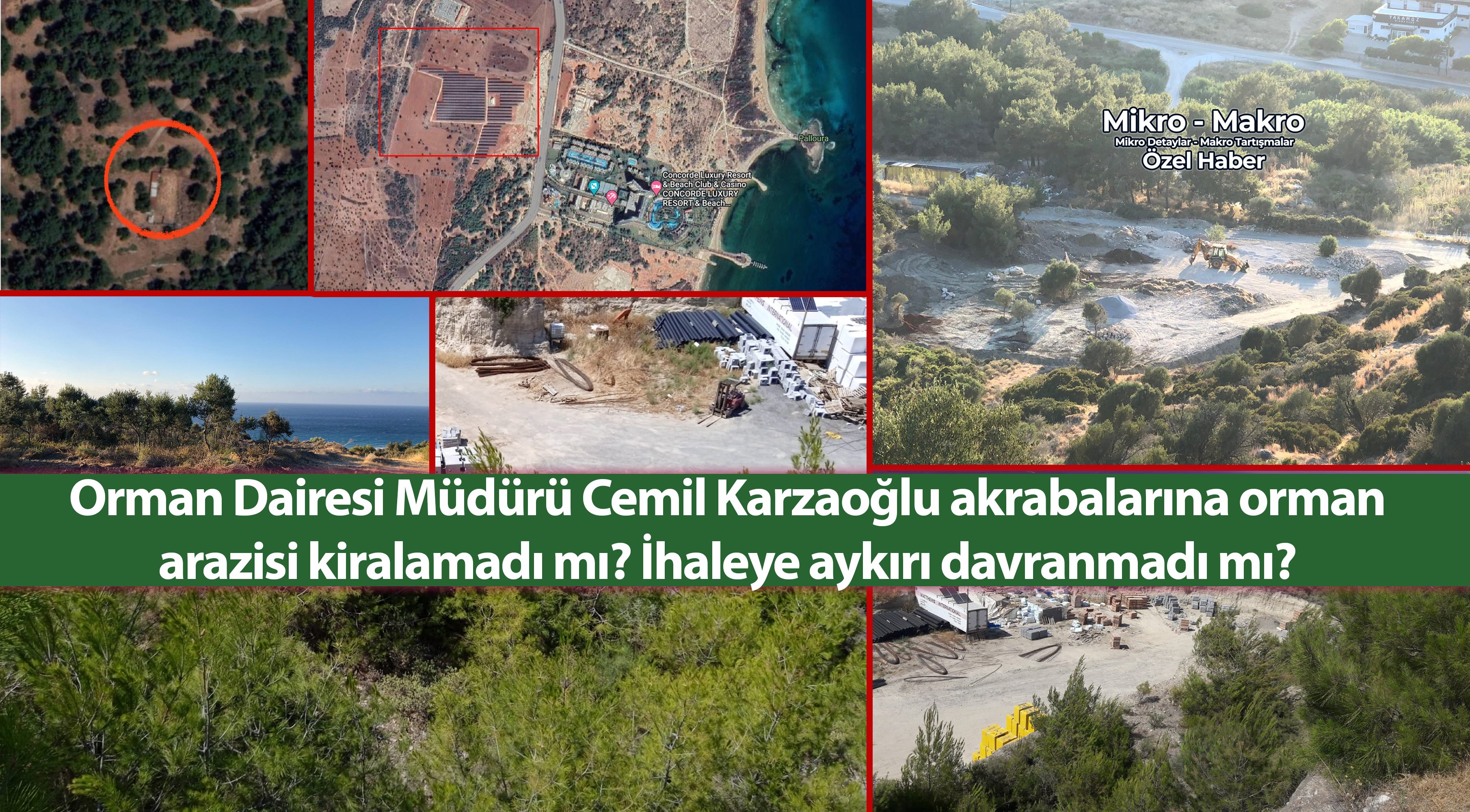 Orman Dairesi Müdürü Cemil Karzaoğlu akrabalarına orman arazilerini kiralamadı mı?