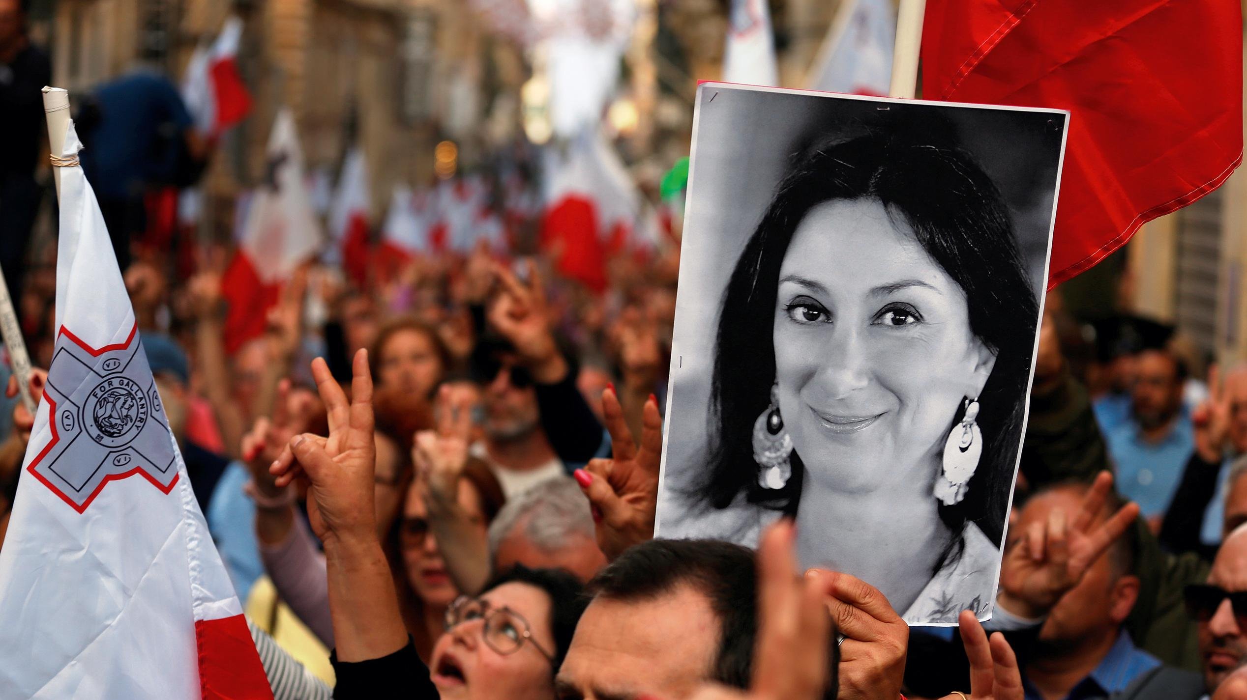 Gazeteci Daphne Caruana Galizia'nın katillerinden ikisi suçlamaları kabul etti