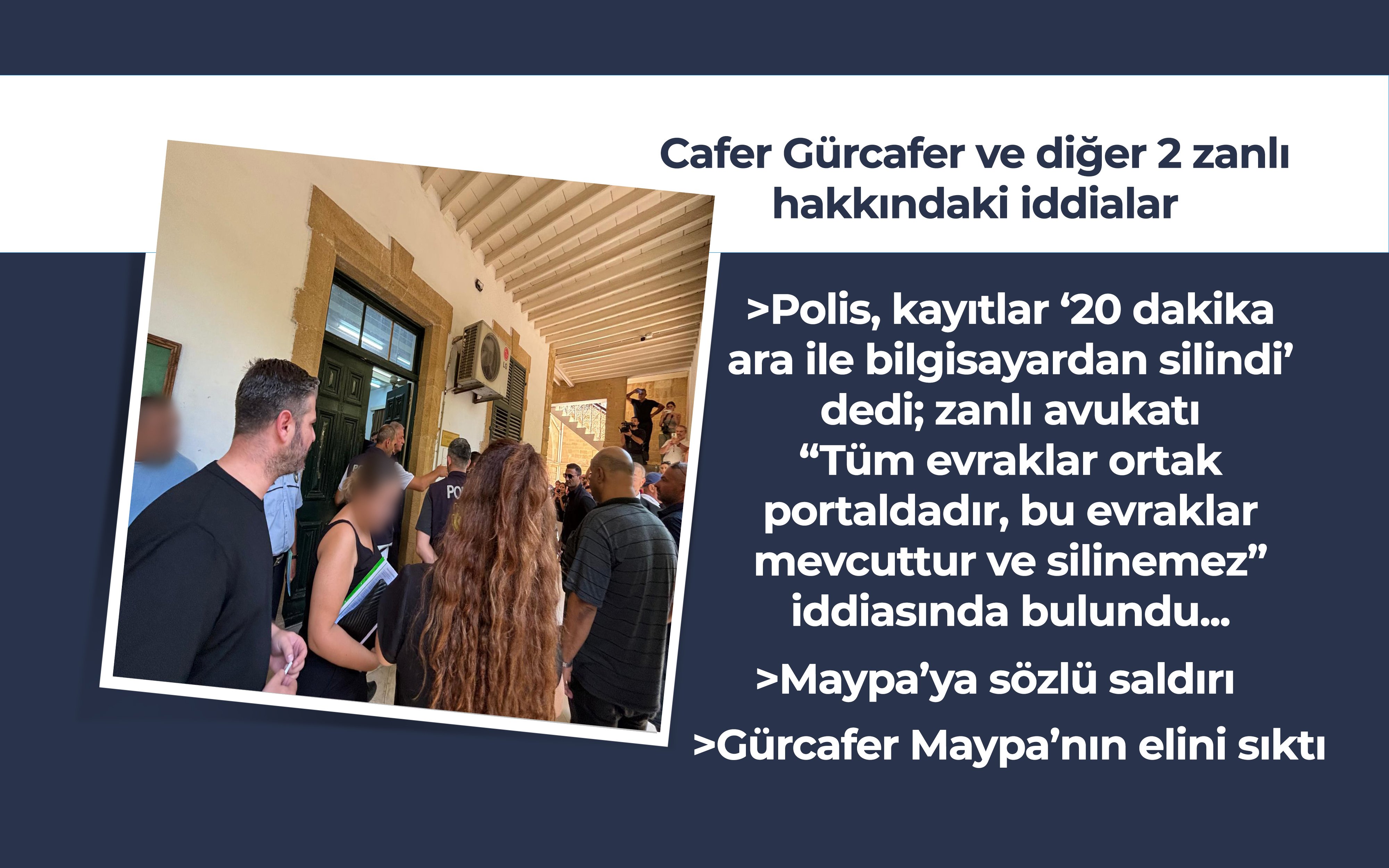 Cafer Gürcafer ve diğer 2 zanlı hakkındaki iddialar