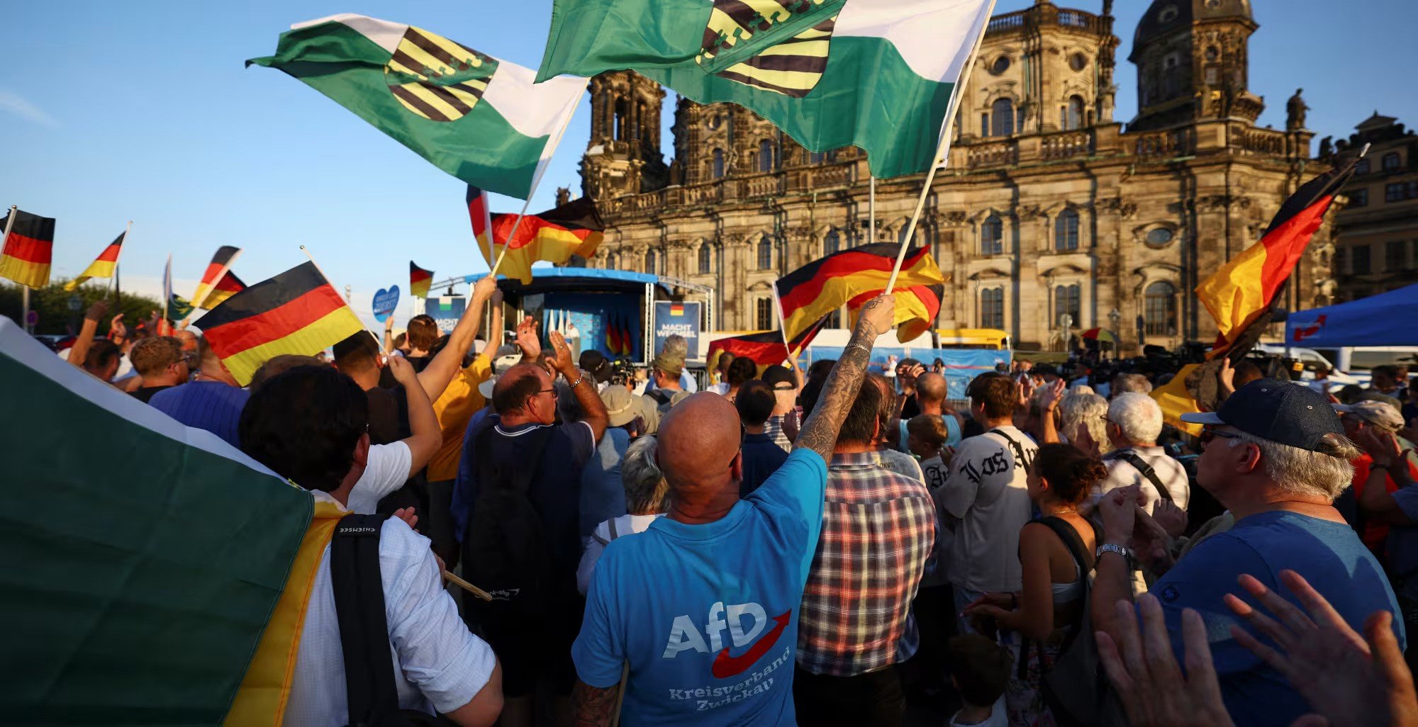 Doğu Almanya seçimlerinde aşırı sağ ilk kez kazanabilir