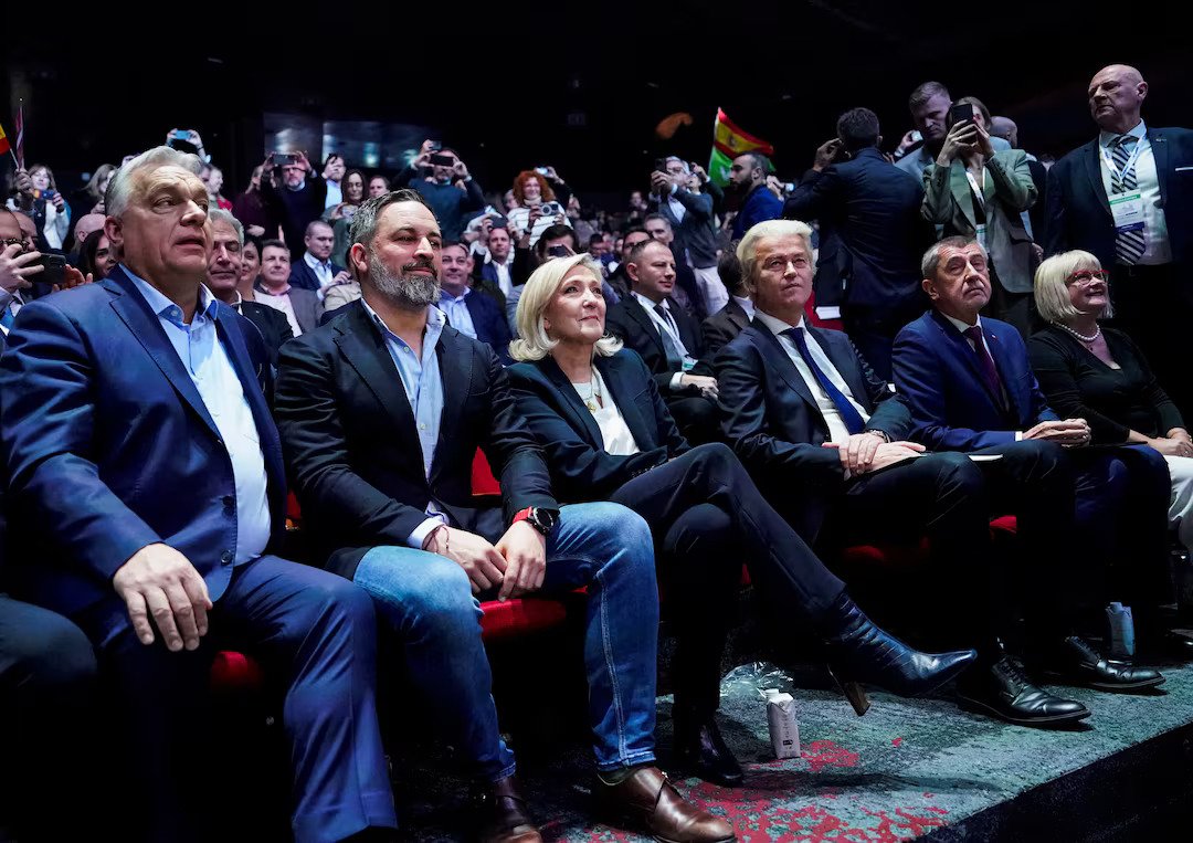 Avrupa Parlamentosu’nun aşırı sağcı grubu 'Avrupa'nın Vatanseverleri' Madrid’de toplandı