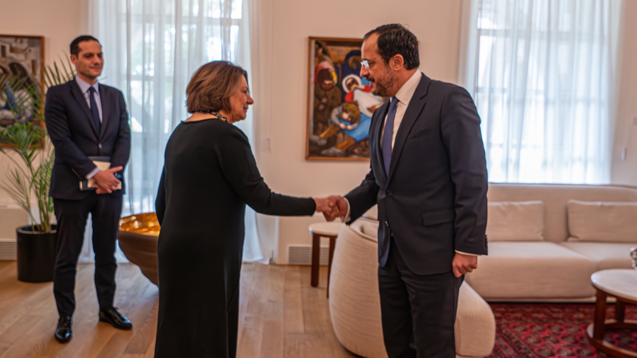 Nikos Hristodulidis, 'Mevcut statüko Kıbrıs sorununun çözümü olamaz' dedi