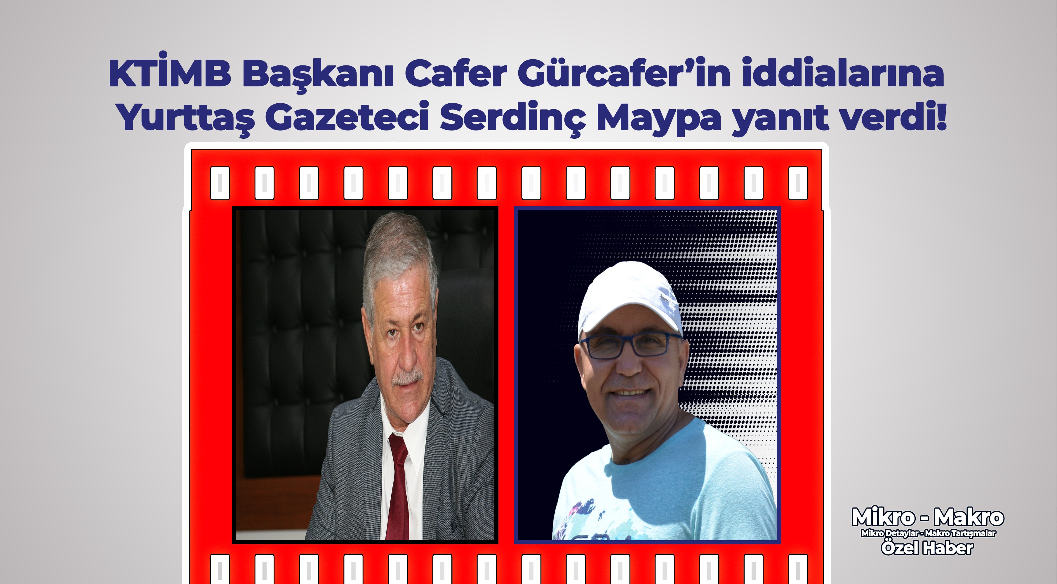 Cafer Gürcafer’in iddialarına yurttaş gazeteci Serdinç Maypa yanıt verdi!