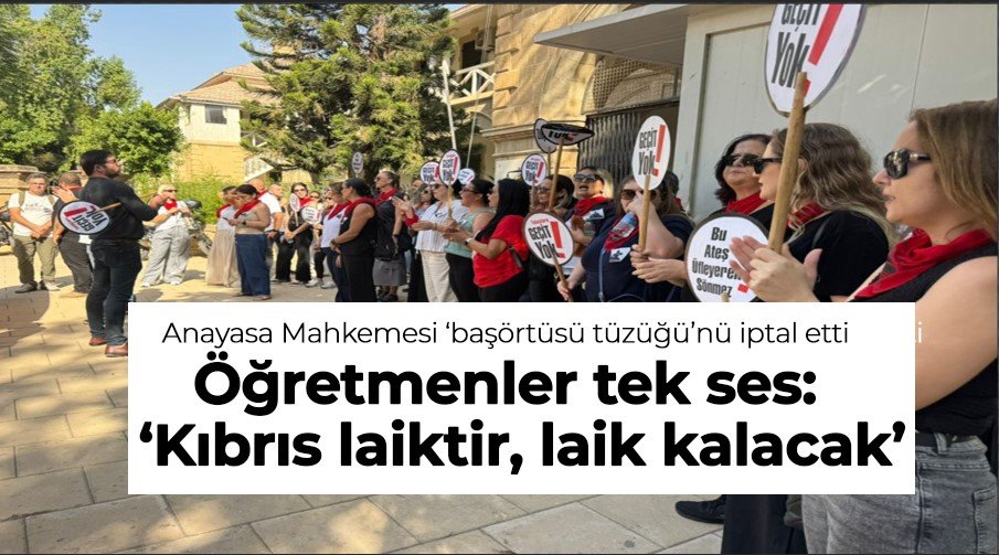 KKTC Anayasa Mahkemesi, 'başörtüsü tüzüğü'nü iptal etti