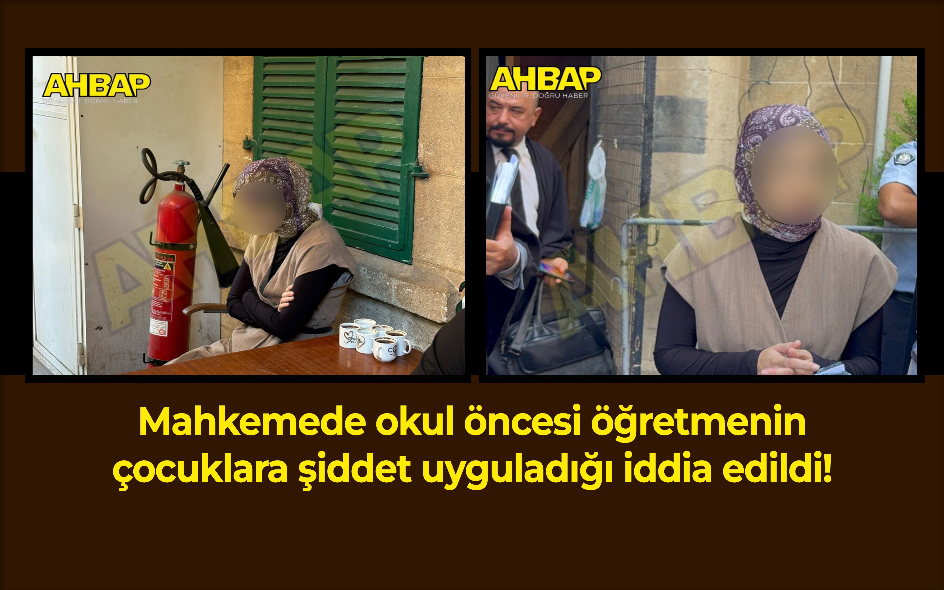 Alsancak’ta okul öncesi öğretmeninden küçük çocuklara şiddet