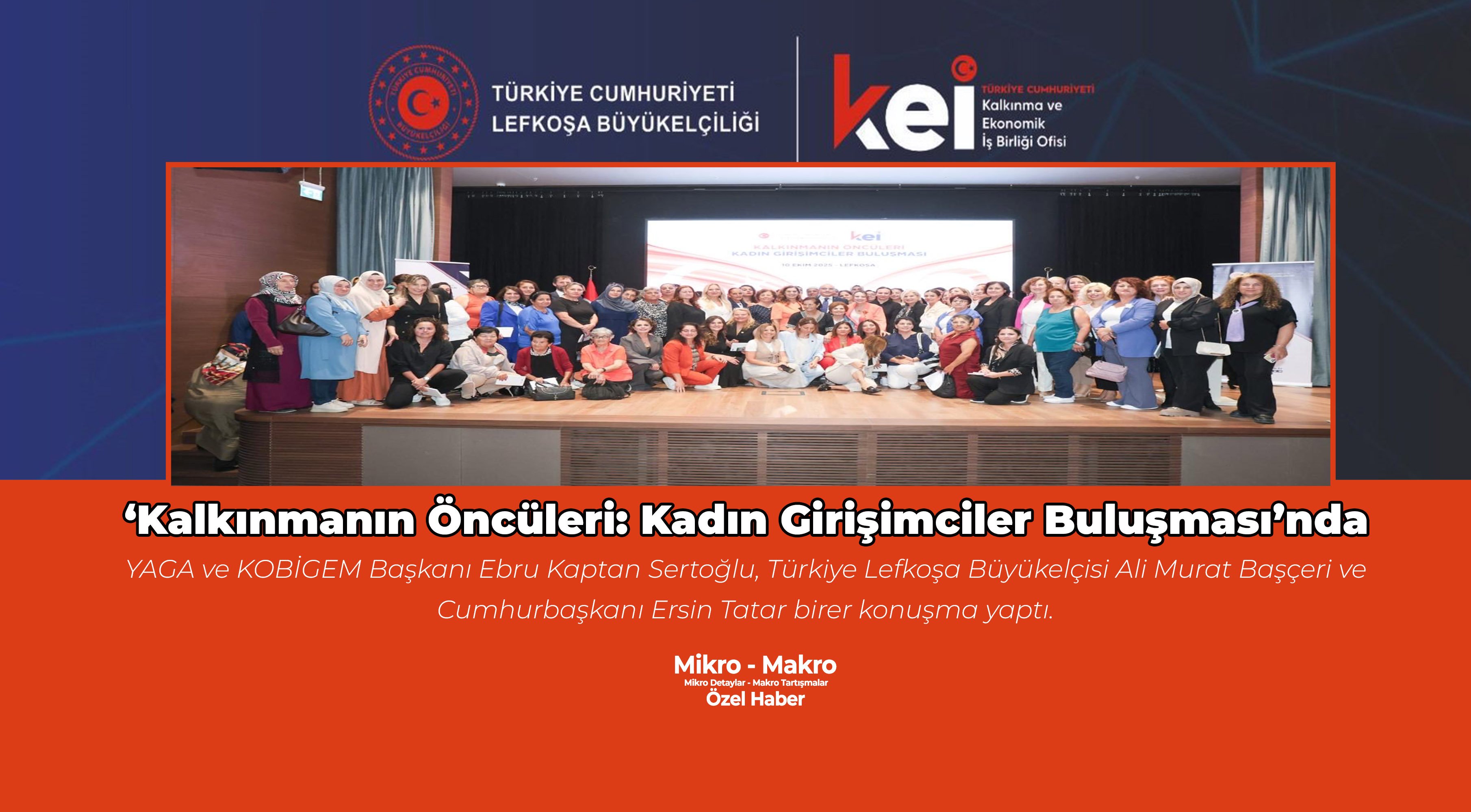 'Kalkınmanın Öncüleri: Kadın Girişimciler Buluşması' Cumhurbaşkanlığı Yerleşkesi’nde yapıldı