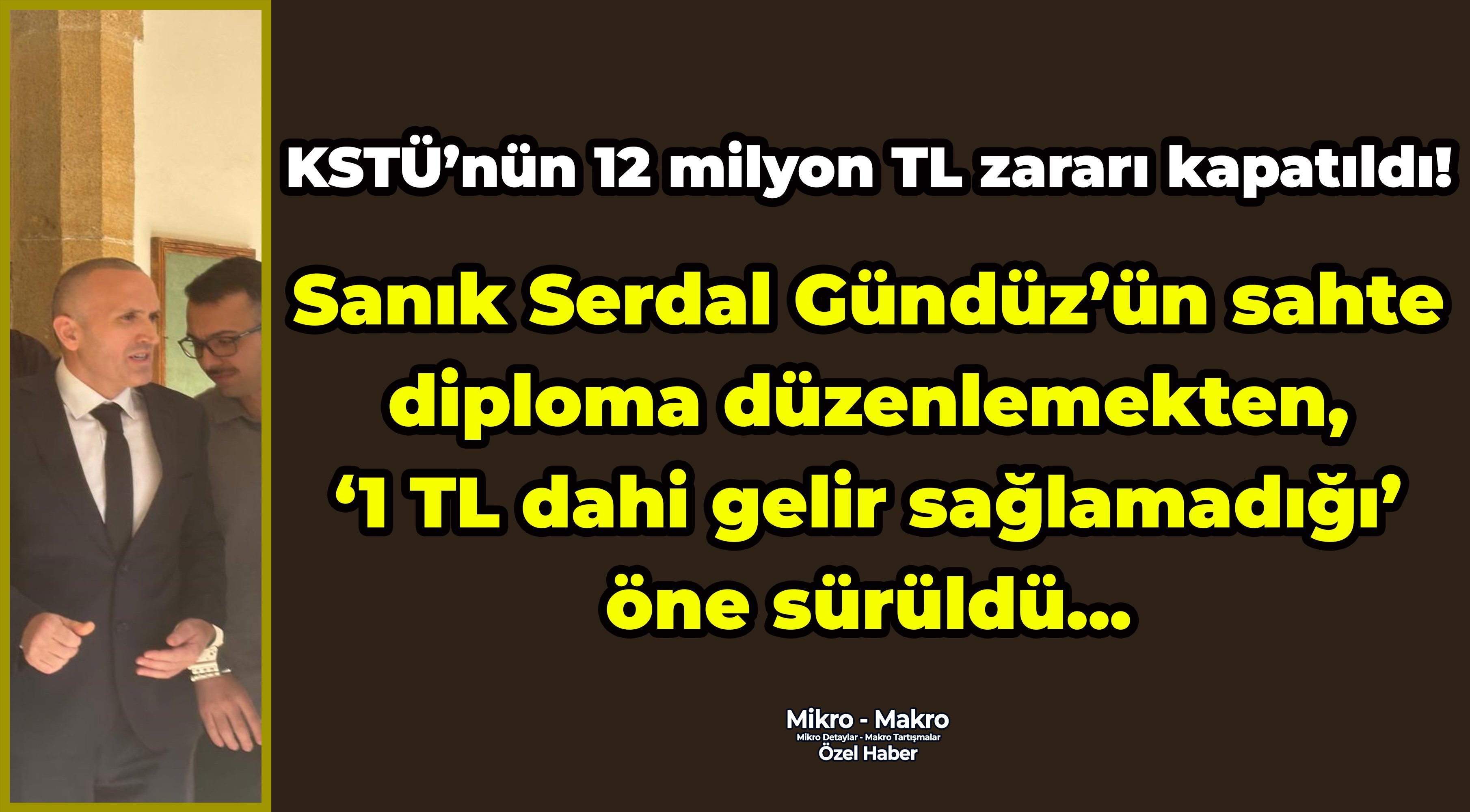 KSTÜ davasında sanık Gündüz’ün sahte diploma düzenlemekten 1 TL dahi kazanç sağlamadığı öne sürüldü