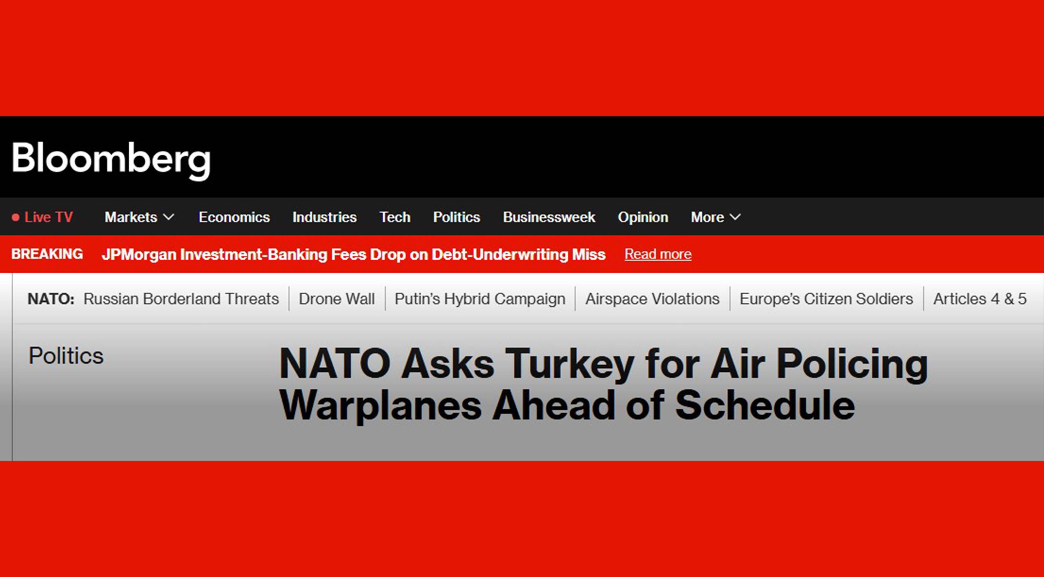 'NATO Estonya için Türkiye'den F-16 talep etti'