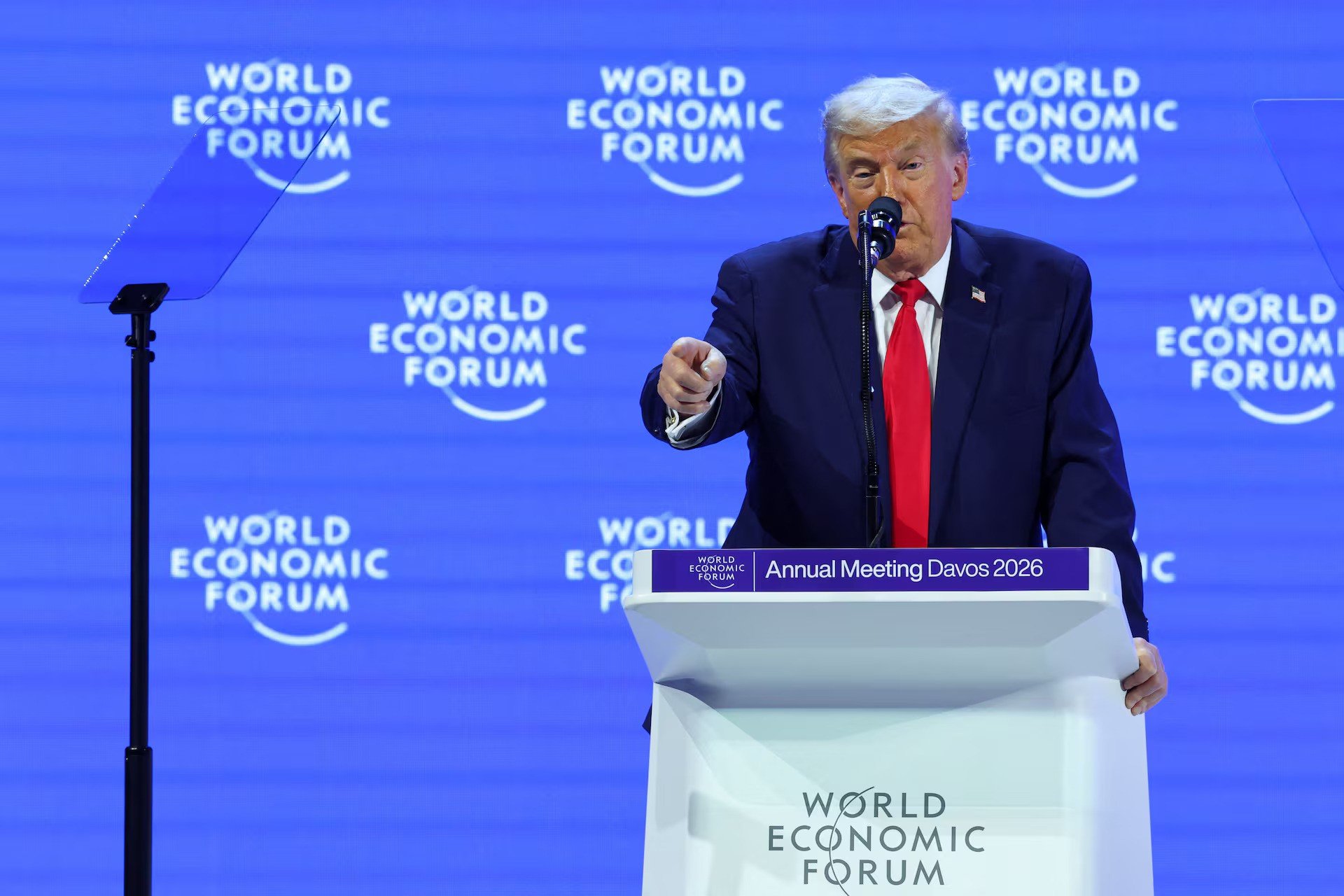 Trump’tan Davos’ta rekor uzunlukta ve sert mesajlarla dolu konuşma