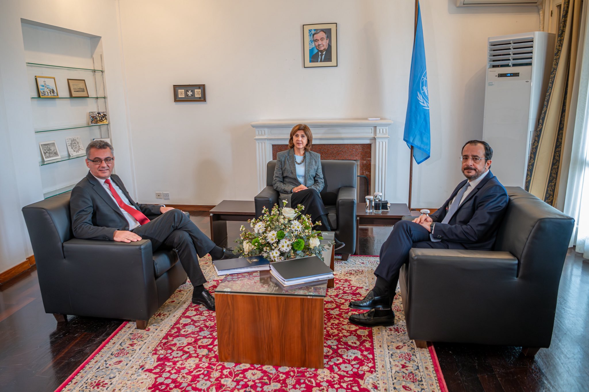 Erhürman ve Hristodulidis, Holguin ev sahipliğinde ara bölgede bir araya geldi