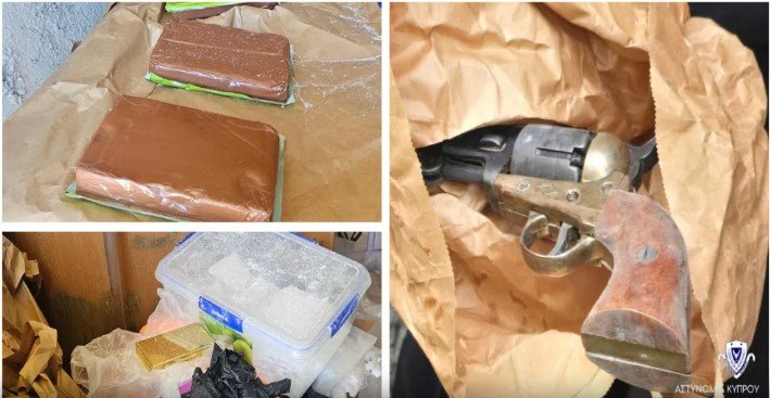 Rum polisi milyonlarca euro ederinde uyuşturucu, silah ve patlayıcı ele geçirdi, iki kişi tutuklandı