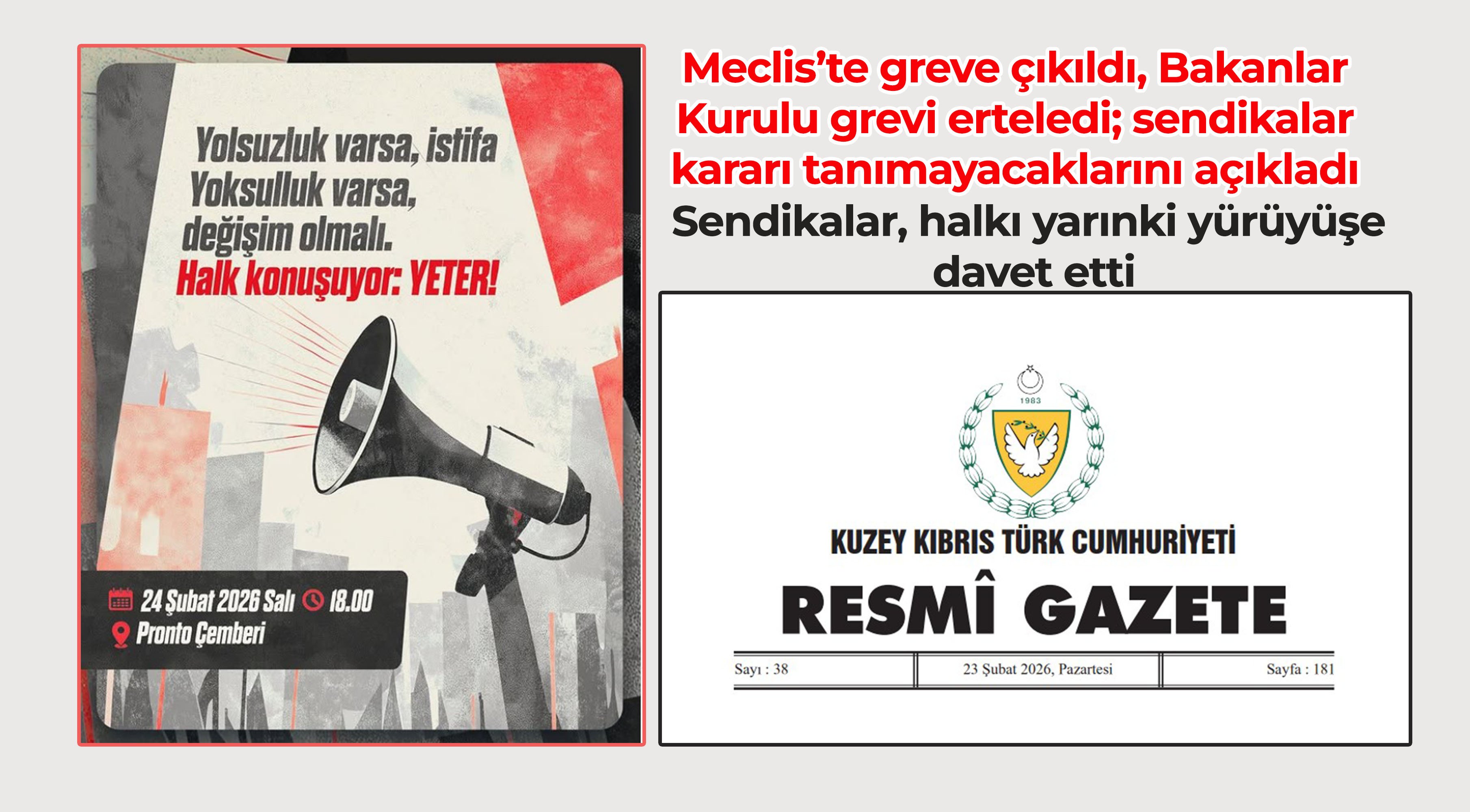Meclis’te greve çıkıldı, Bakanlar Kurulu grevi erteledi; sendikalar kararı tanımayacaklar