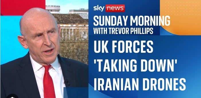 İngiliz savunma bakanı, İngiliz kuvvetlerinin İran'ın insansız hava araçlarını düşürdüğünü söyledi