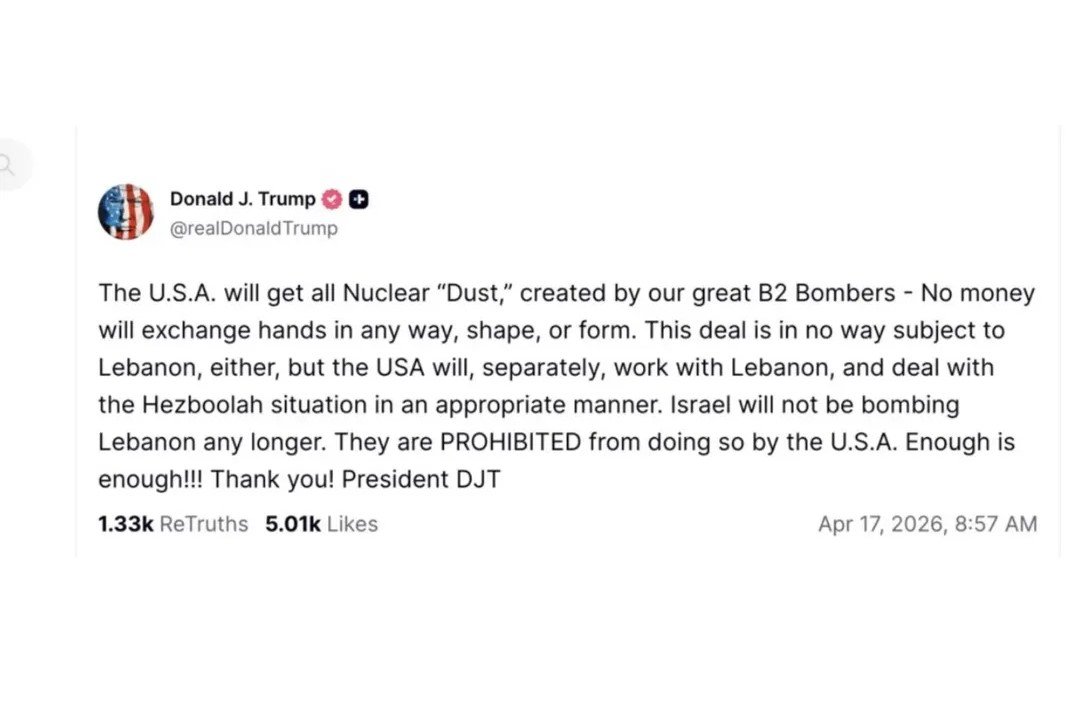 Trump’tan İsrail’e: ‘Artık yeter!!!’