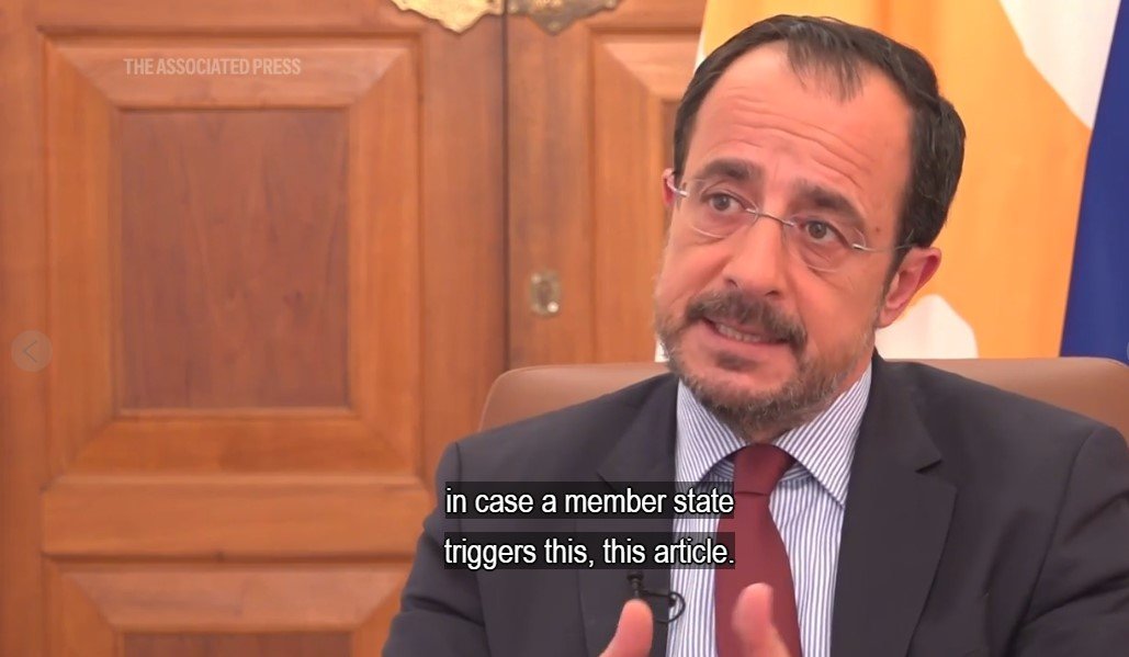 Hristodoulidis’ten 42.7 hamlesi: AB zirvesinde 'karşılıklı savunma' maddesi masaya yatırılıyor