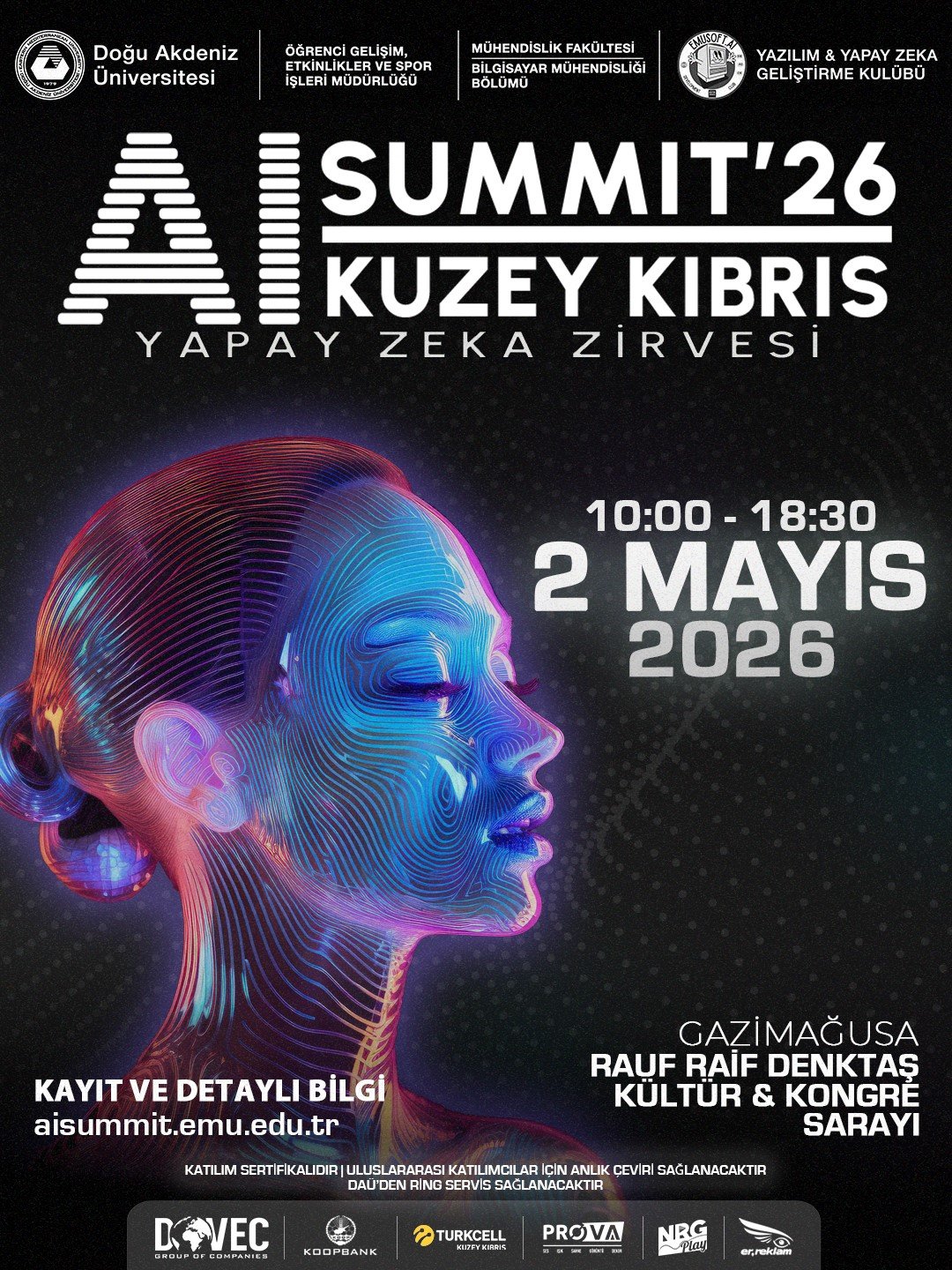 'Yapay Zeka Zirvesi’26' cumartesi günü DAÜ'de yapılıyor