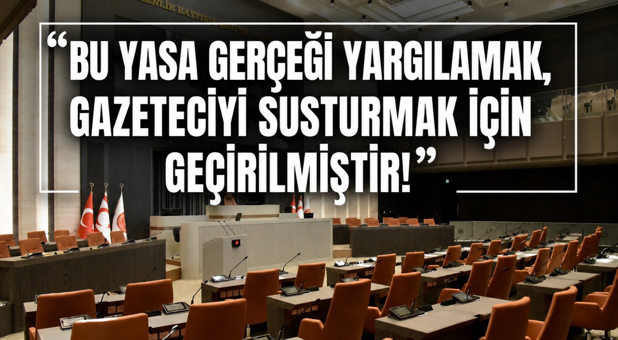 Basın-Sen: 'Yolsuzluk ve usulsüzlük haberlerinin önü kesilmek isteniyor'