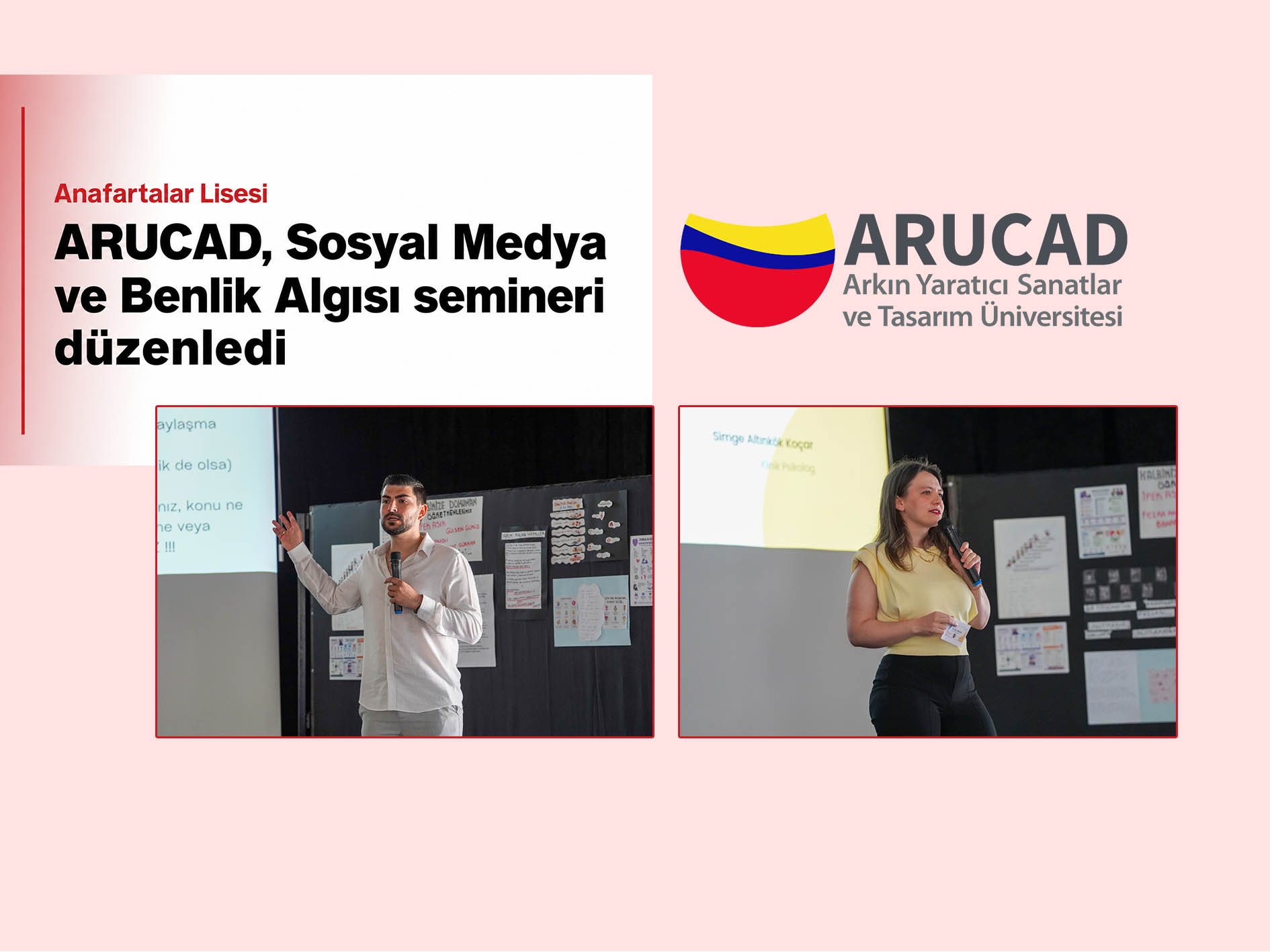 ARUCAD, Sosyal Medya ve Benlik Algısı semineri düzenledi