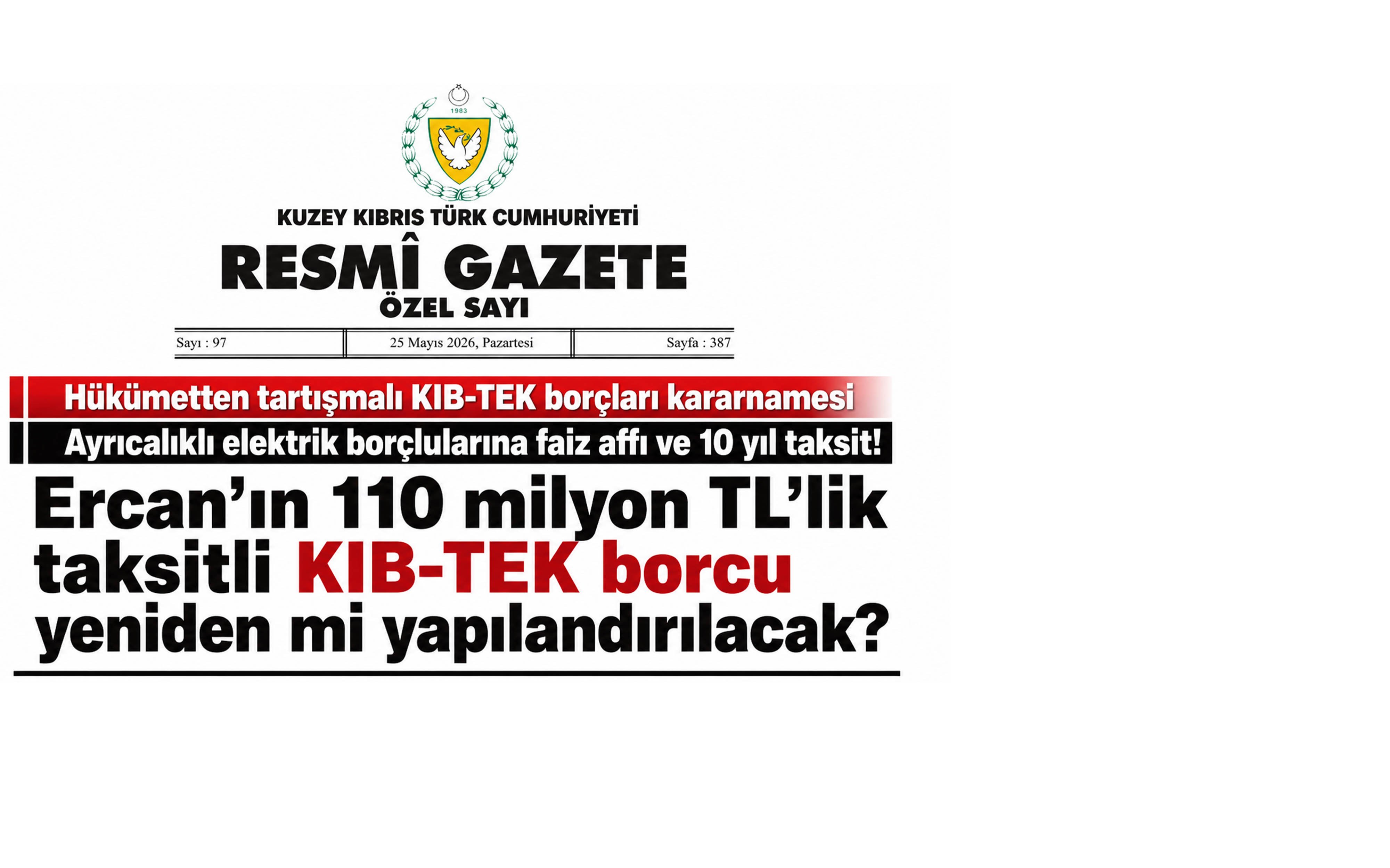 Hükümetten yeni kararname: Ayrıcalıklı elektrik borçlularına faiz affı ve 10 yıl taksit!