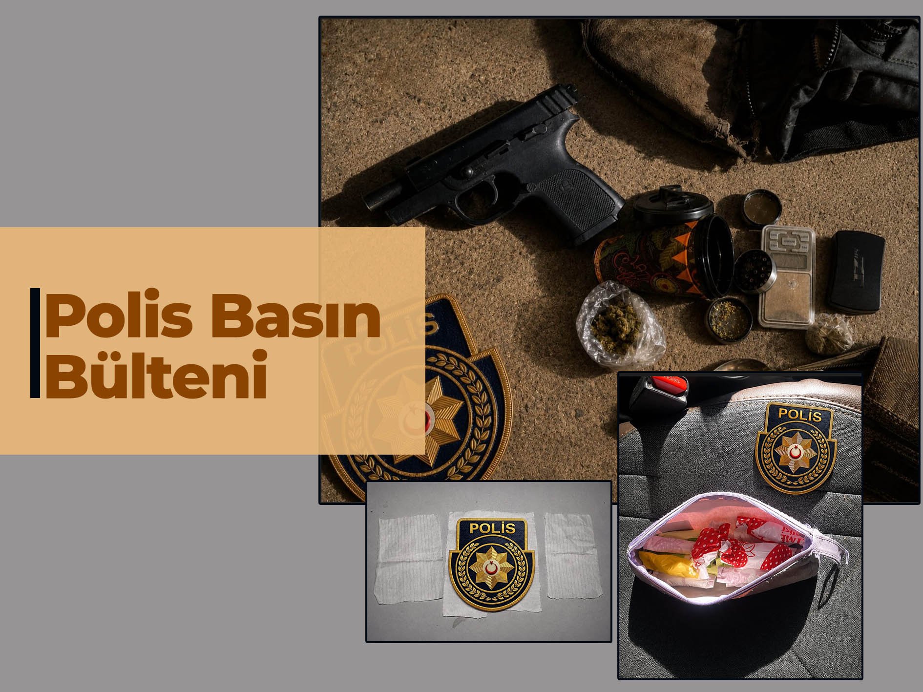 Kanunsuz ateşli silah ve uyuşturucu madde tasarrufu... Soygun ve ciddi darp...