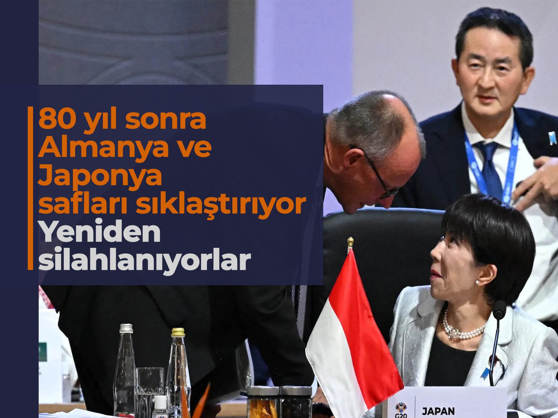 80 yıl sonra Almanya ve Japonya safları sıklaştırıyor, yeniden silahlanıyorlar