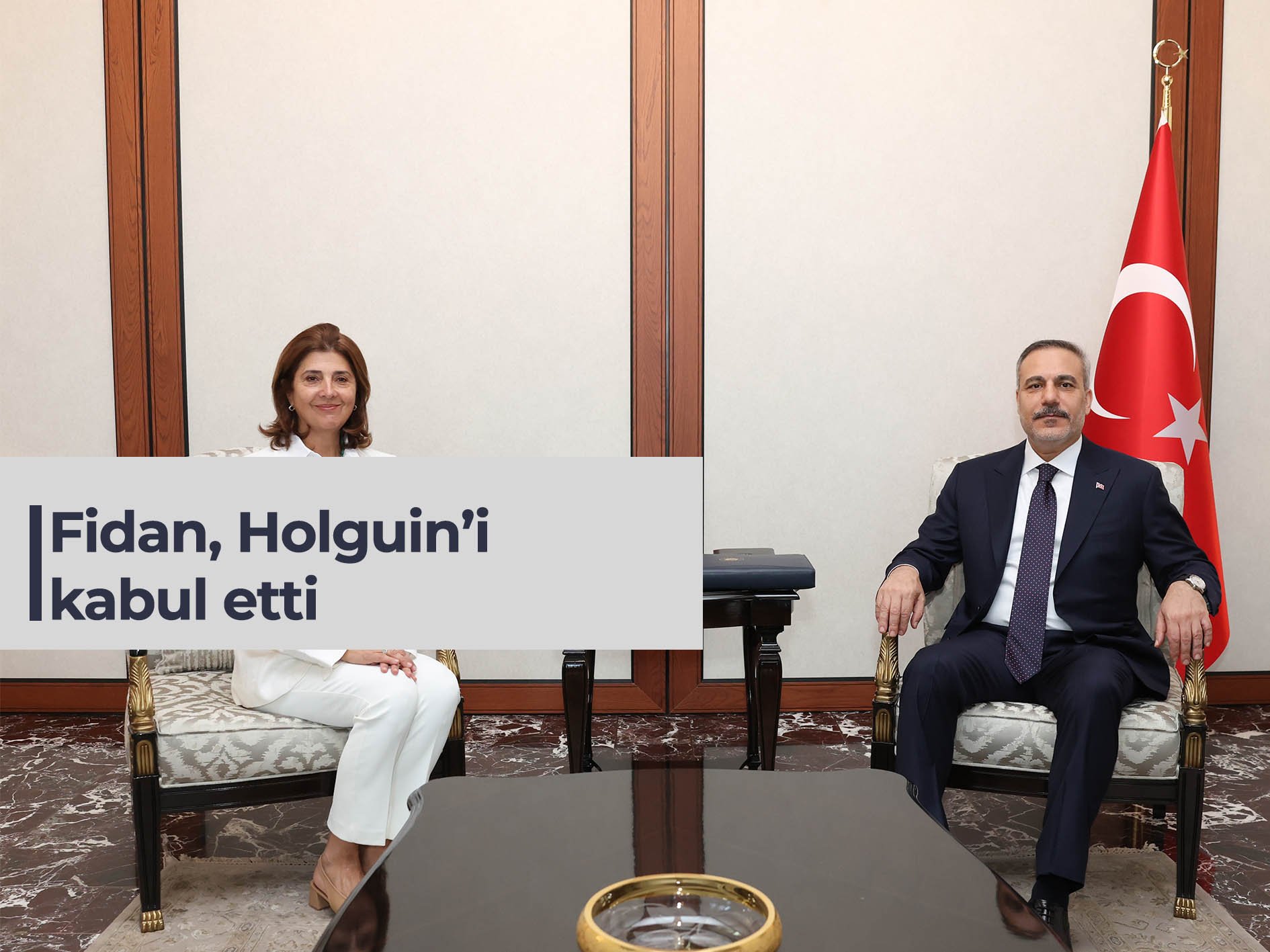 Fidan, Holguin’i kabul etti
