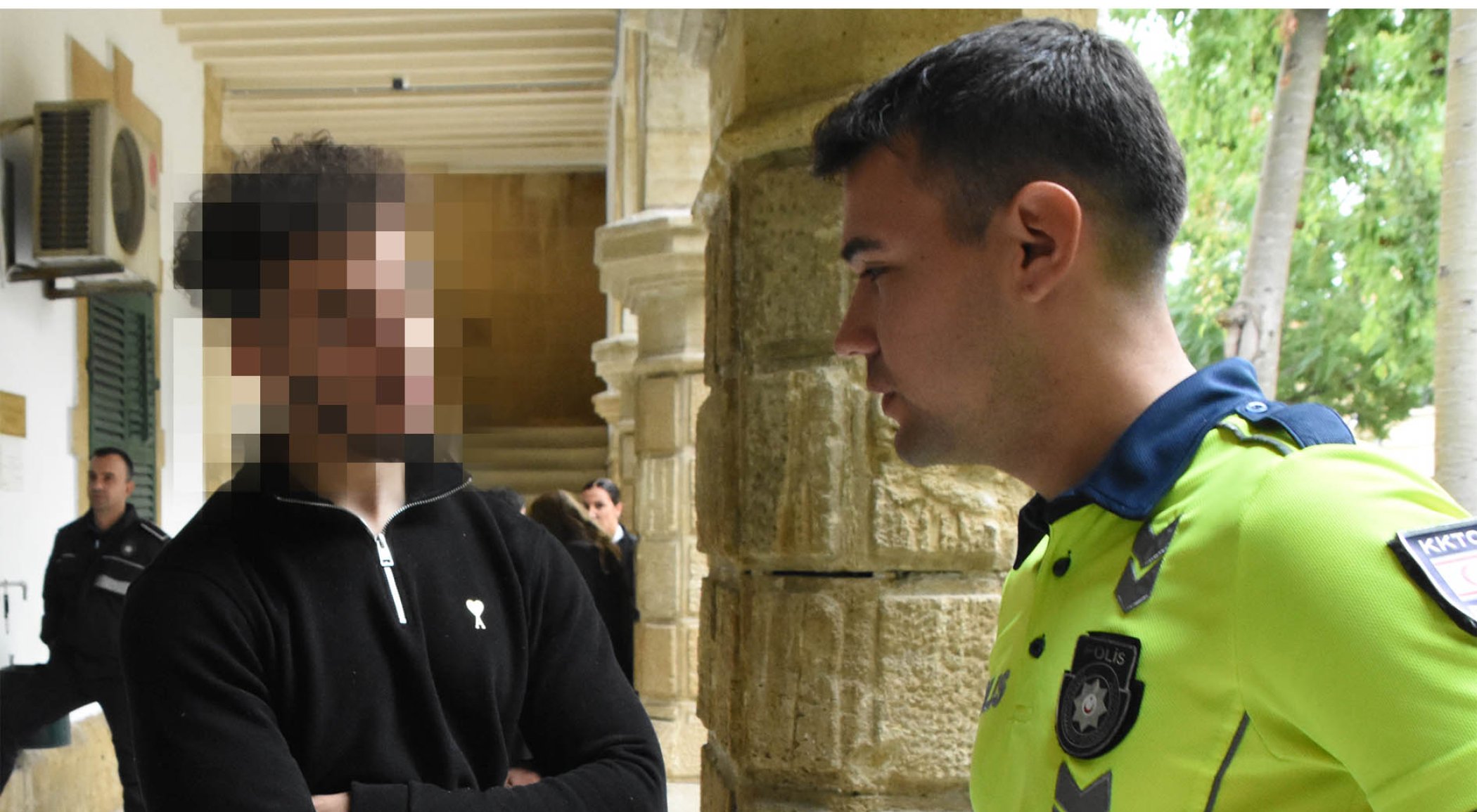 Lefkoşa’da sigortasız araçla kaza yapan sürücü teminatla serbest