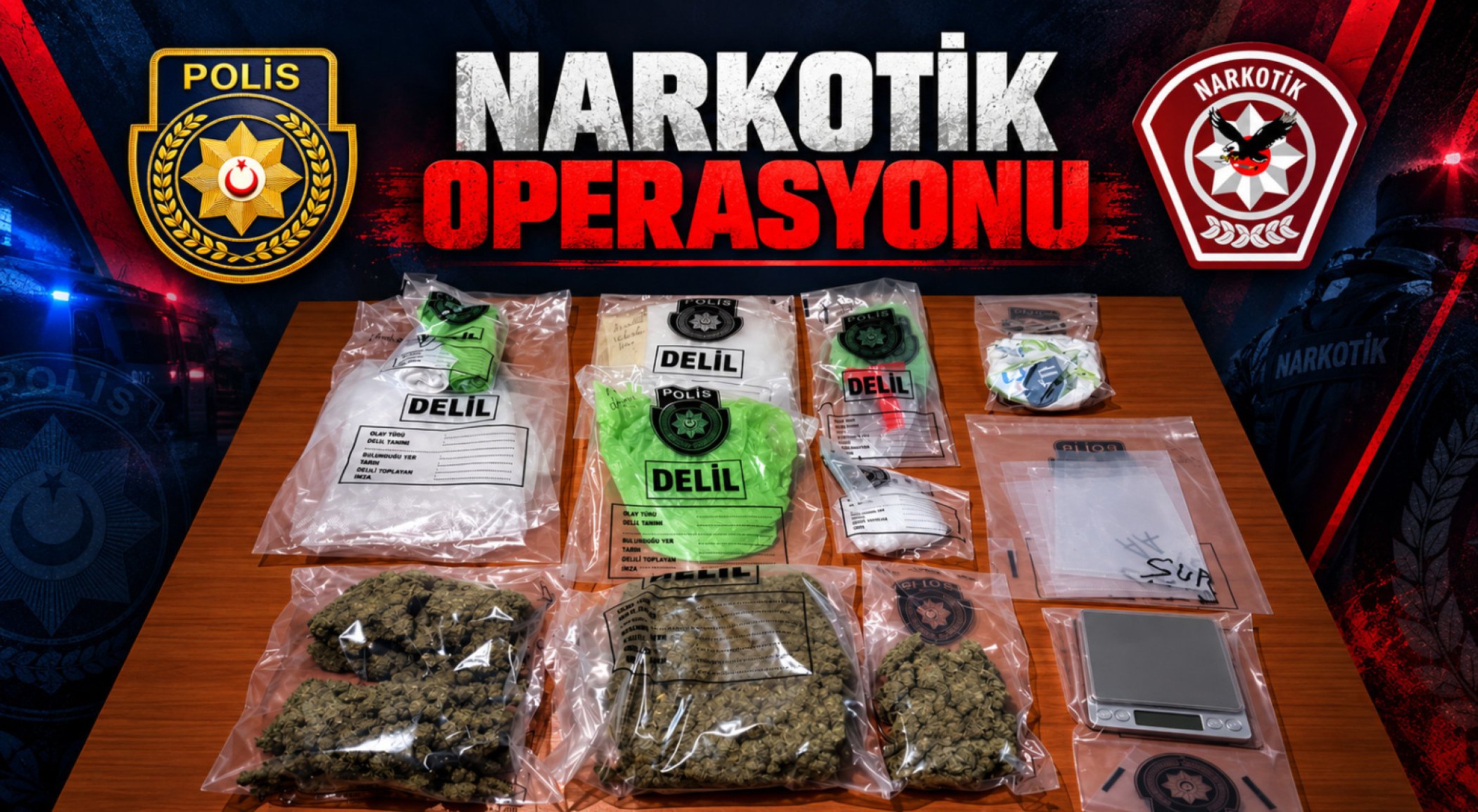 Girne’de 1 kilo uyuşturucu ele geçirildi, Esentepe’de 456 bin TL’lik sahtekârlık iddiası